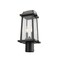 Z-Lite Millworks 2 Light Outdoor Post Mount Fixture, Black & Clear Beveled 574PHMR-BK - alternate 5